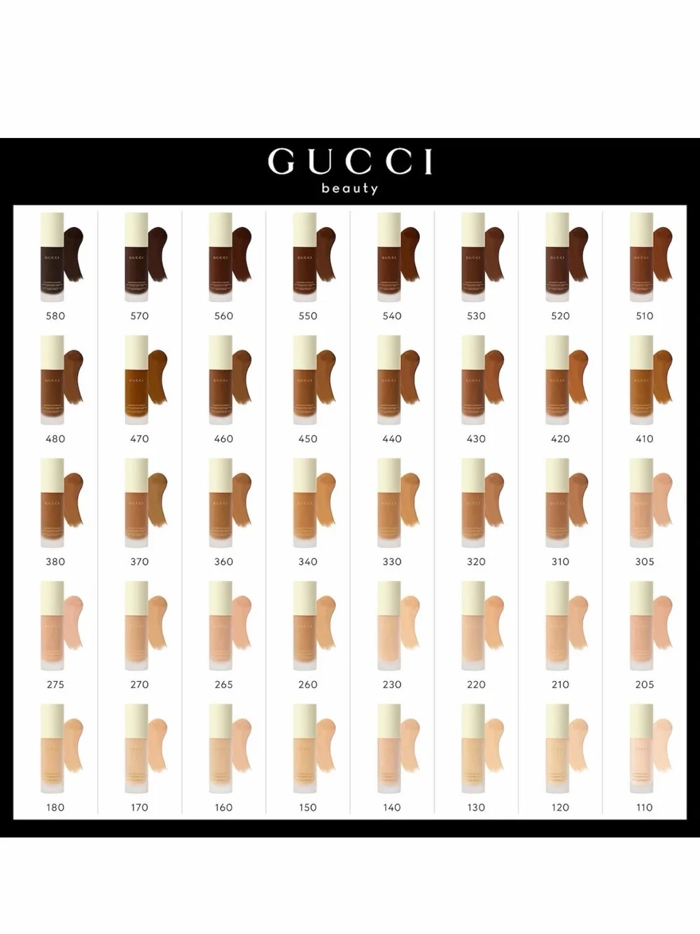 370O Gucci Éternité de Beauté 24-Hour Full Coverage Luminous Matte Foundation